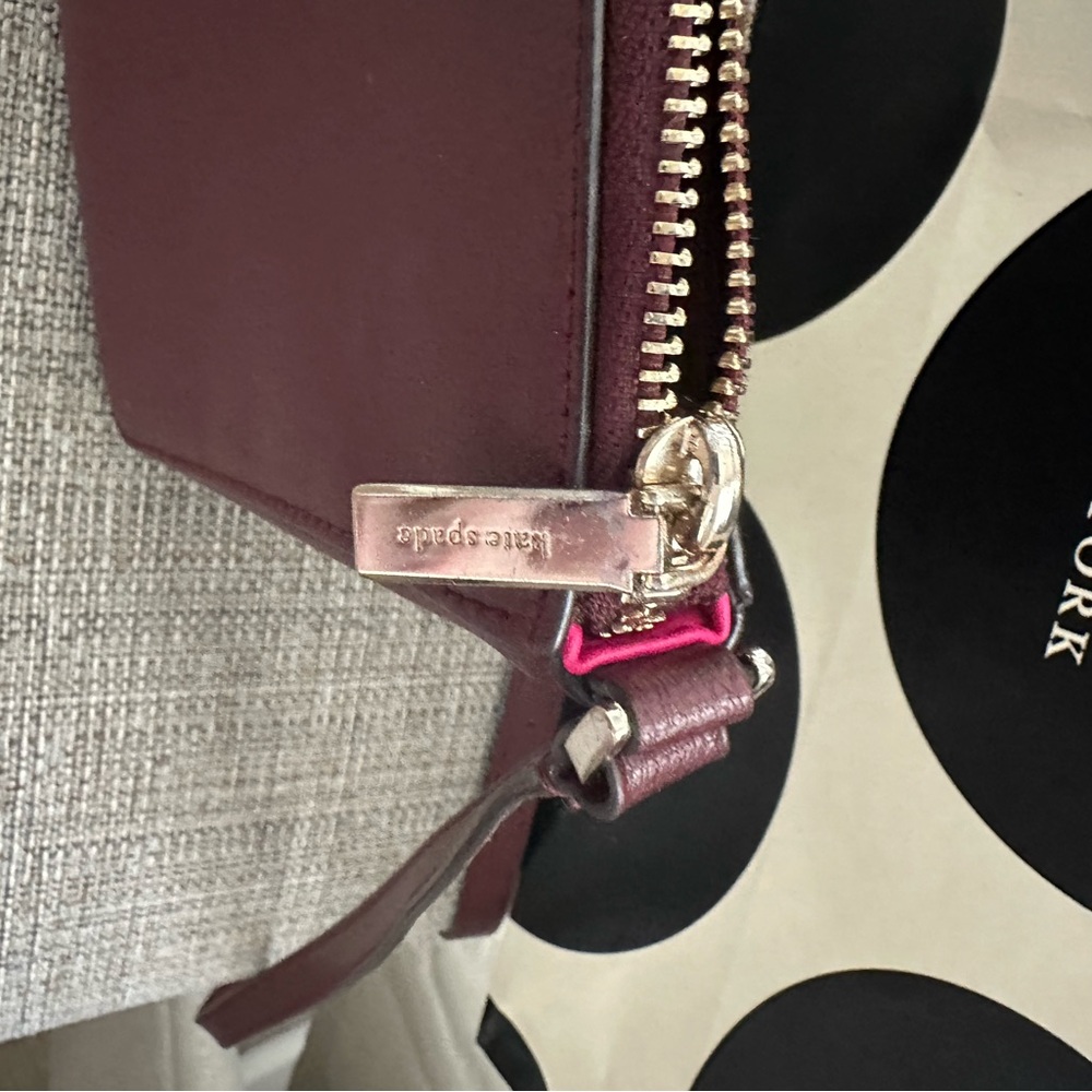 Kate Spade Burgundy Crossbody Bag - Picture 8 of 8